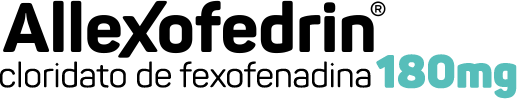 Allexofedrin cloridato de fexofenadina 180mg